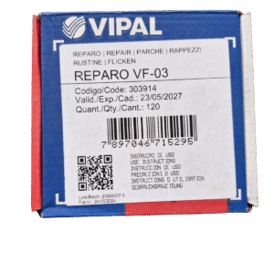 MANCHAO TAPA FURO VF 03 VIPAL 35MM C/120 PEÇAS