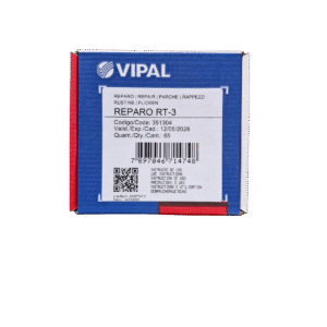 Repar RT-3 Vipal (60mm) Para Pneu Sem Camara - Caixa com 65 peças