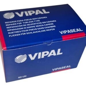 Refil Vipaseal 100mm Cx C 60 Peças Reparo De Pneu Macarrão