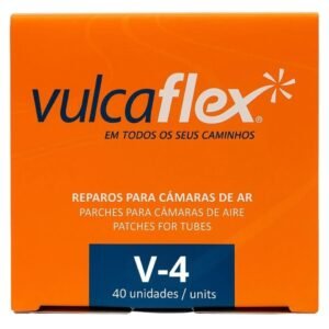 Remendo A Frio Vulcaflex V-4 80mm Caixa C/40un