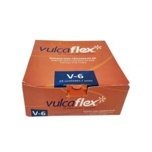 Remendo A Frio Vulcaflex V-6 120mm Caixa C/ 25 Peças